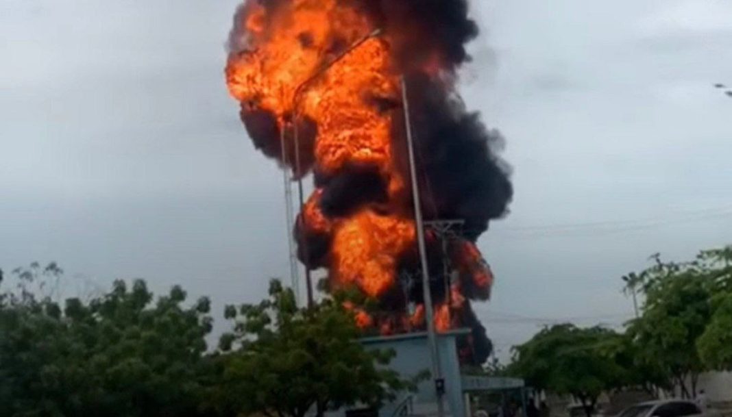 Pdvsa explosión
