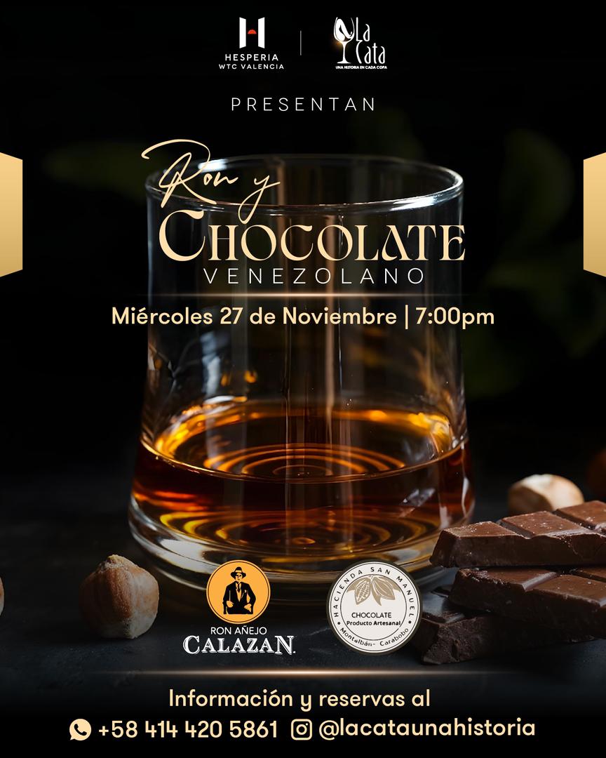 cata Ron y chocolate cata Ron y chocolate