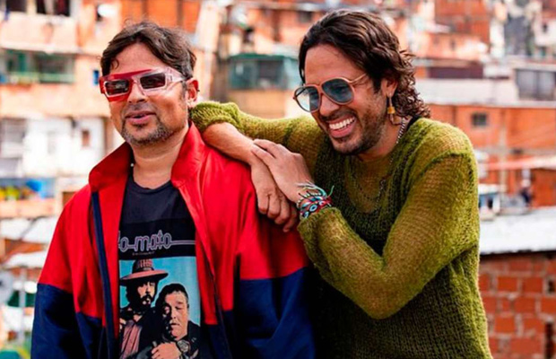 Servando y Florentino junto a Guaco