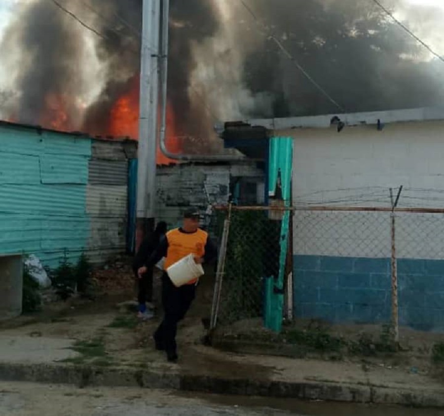 Incendio Aragua