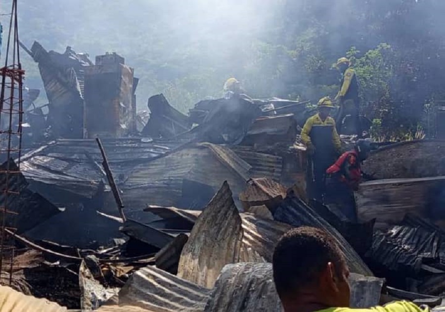 Incendio Aragua