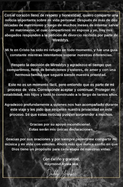 Daddy Yankee Mireddys González
