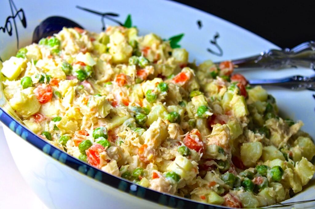 ensalada de gallina