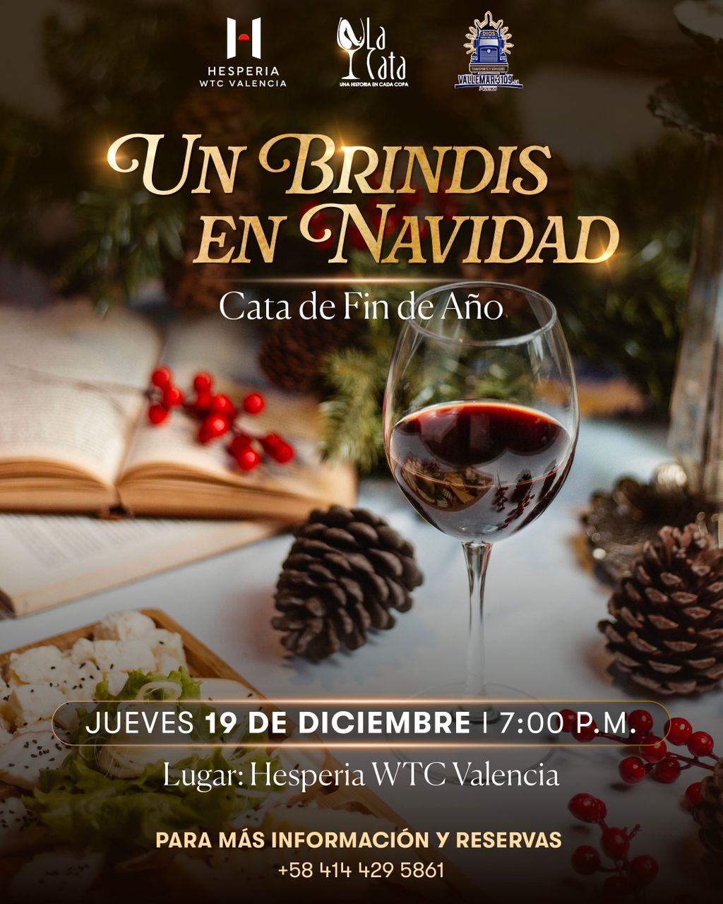 la cata una historia Un Brindis en Navidad