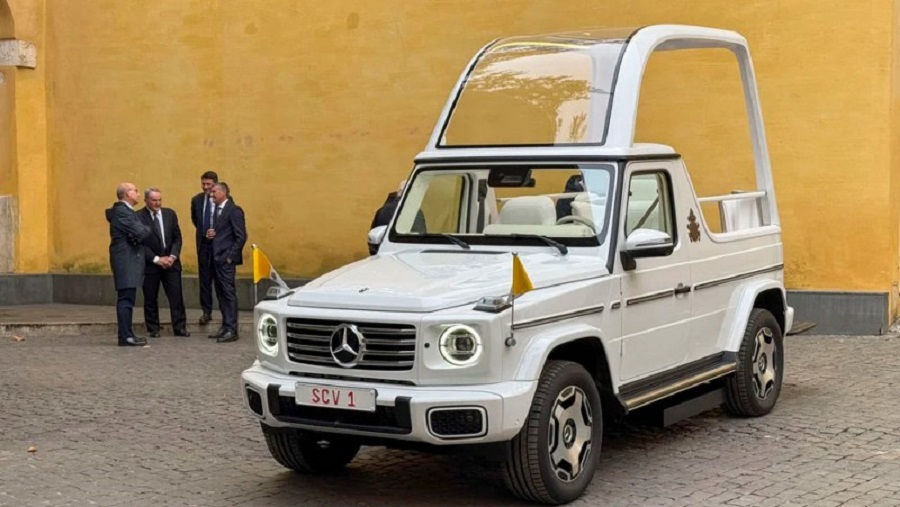 papamóvil eléctrico