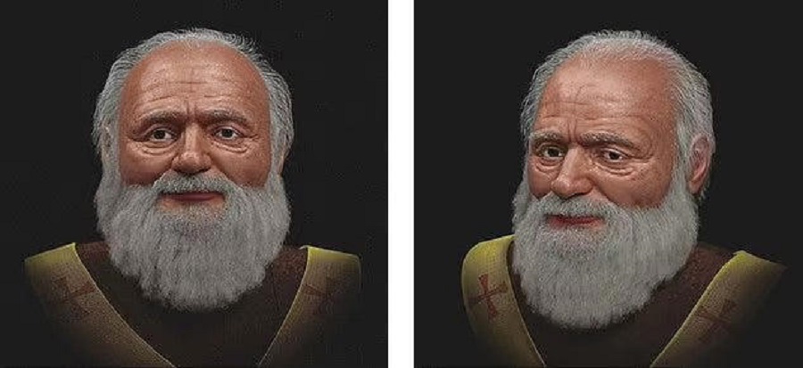 “verdadero rostro” de Papá Noel