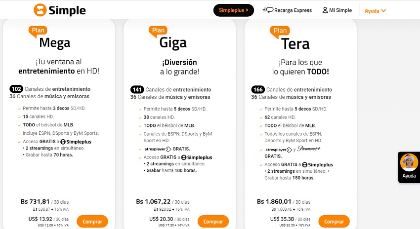 planes Simpletv