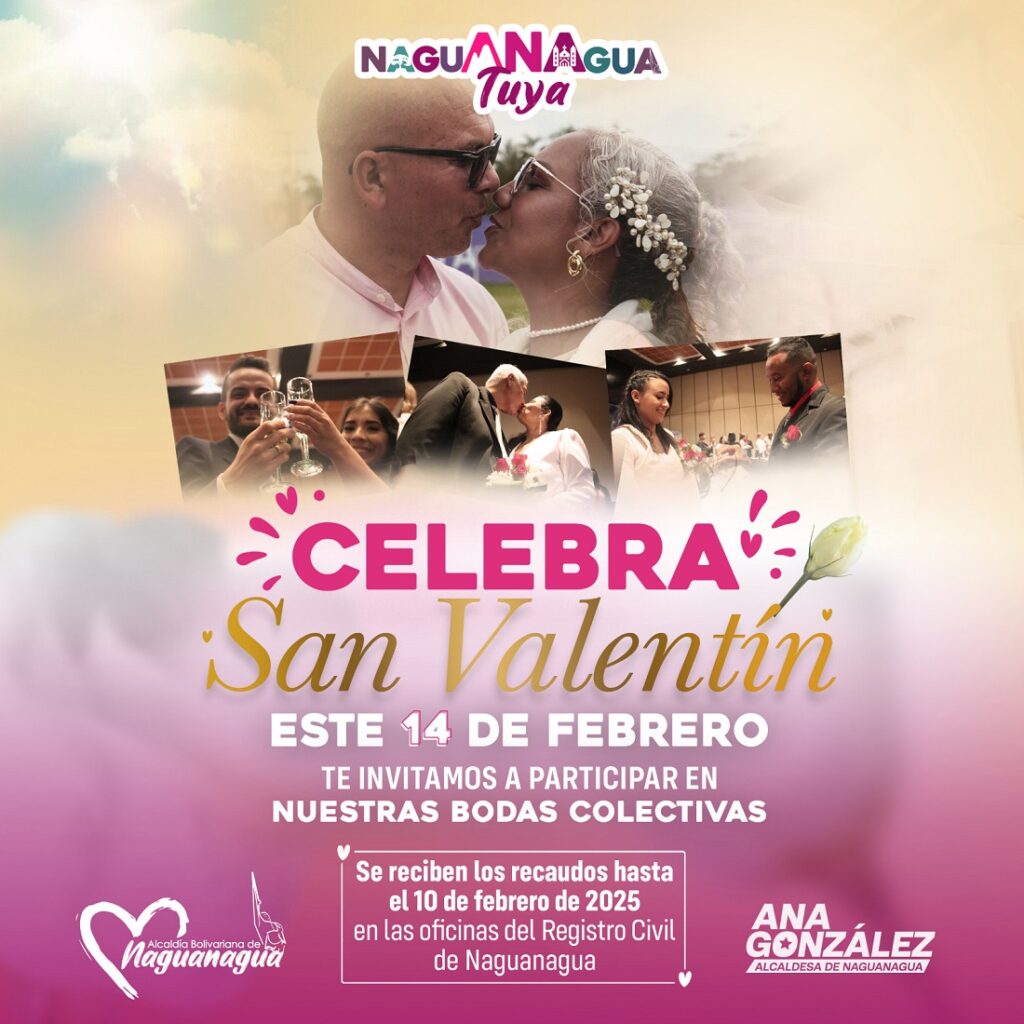 matrimonios colectivos naguanagua