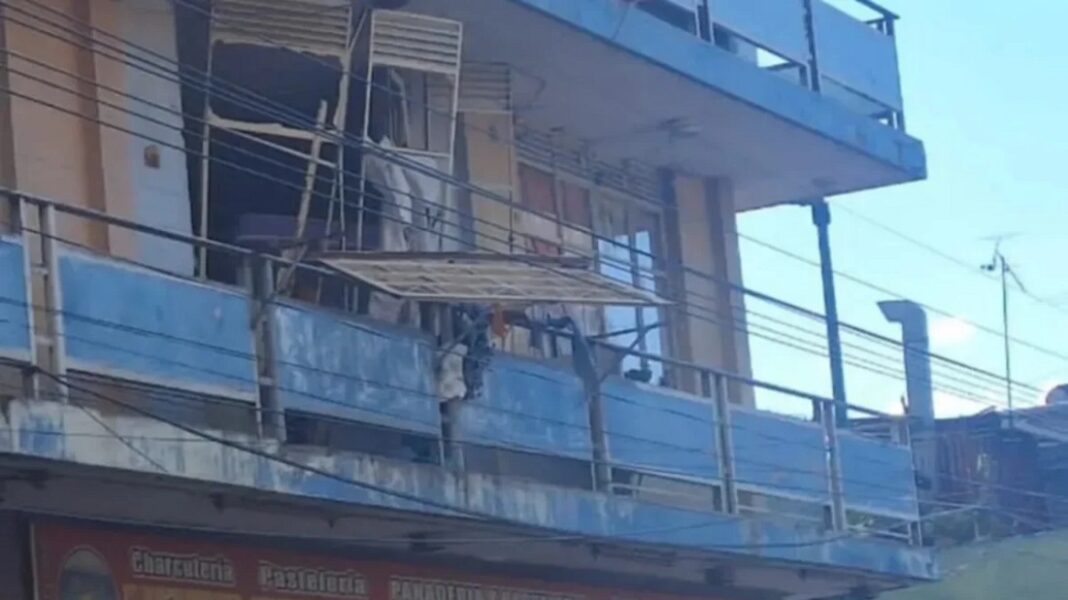 explosión bombona Catia