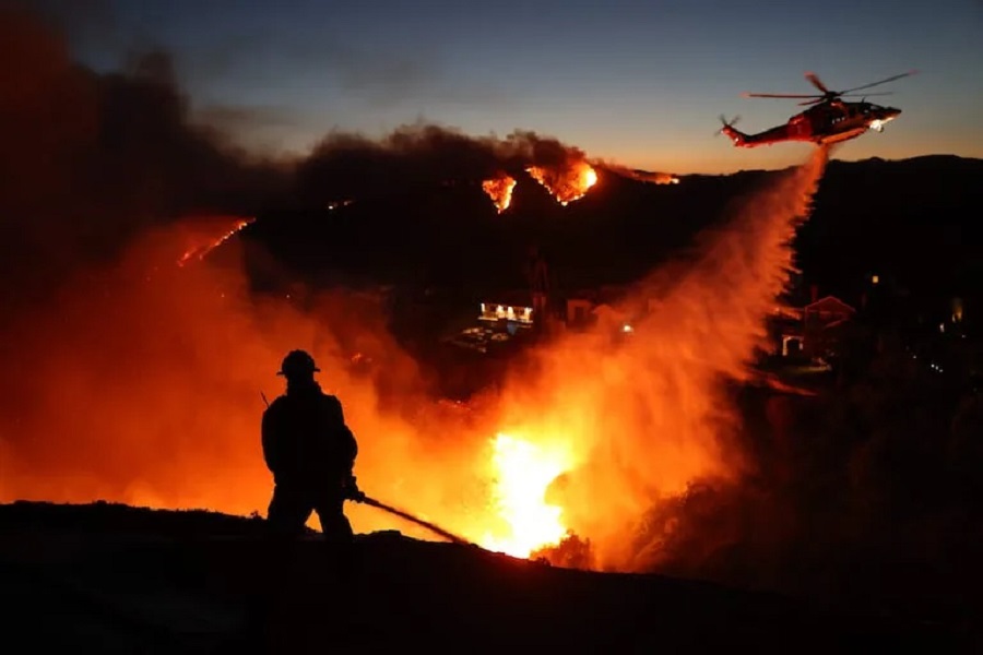 incendio forestal los Ángeles