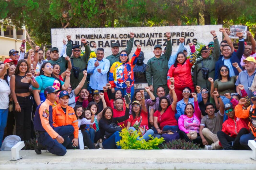 siembra del Comandante Hugo Chávez en Naguanagua