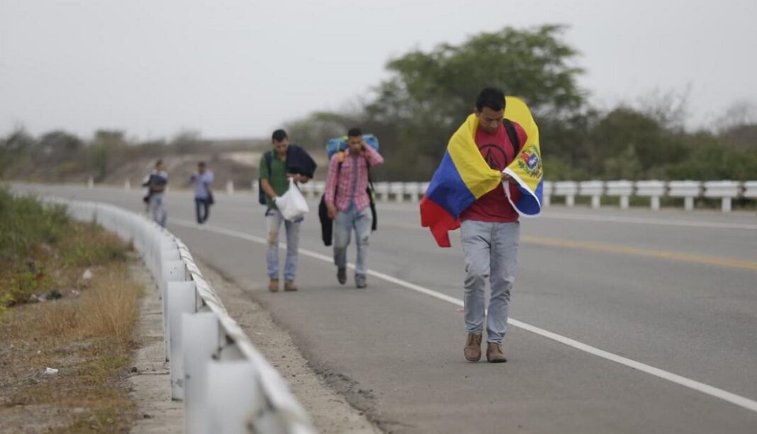 página web migrantes venezolanos