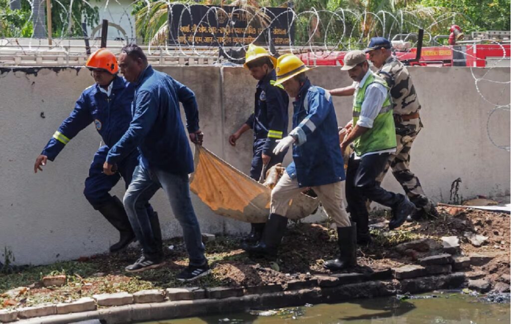 Accidente avión India