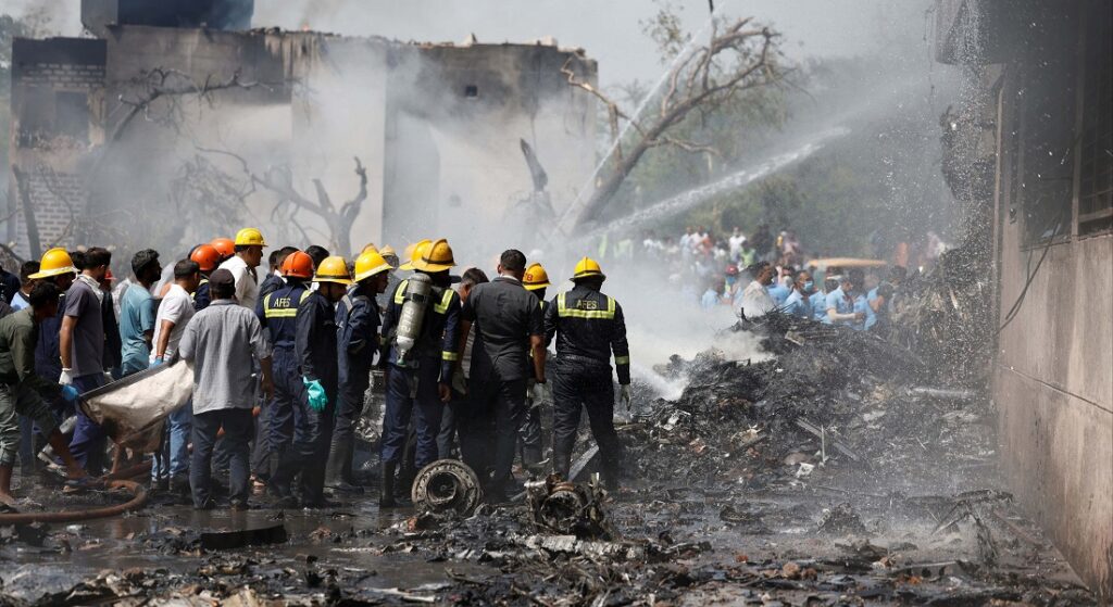 Accidente avión India