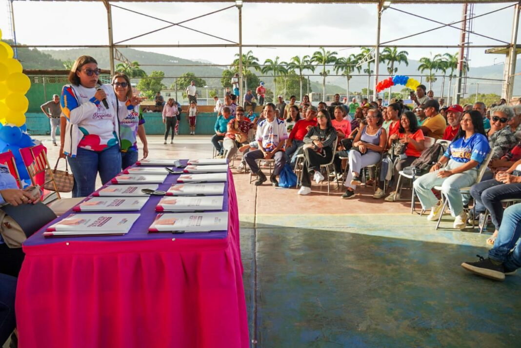 Alcaldesa Ana González firmó actas convenio para ejecución de segundos proyectos aprobados en la segunda Consulta Popular 2025 (3) Alcaldesa Ana González firmó actas convenio