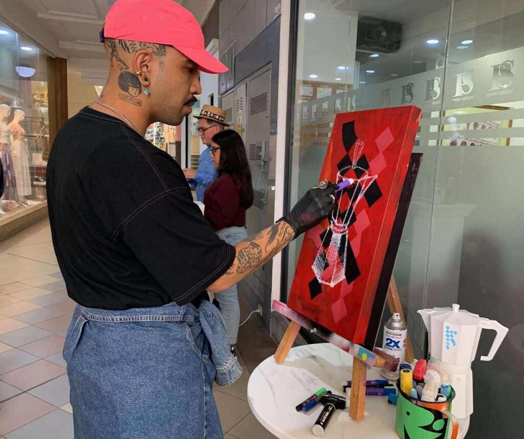 artista Michael Wong