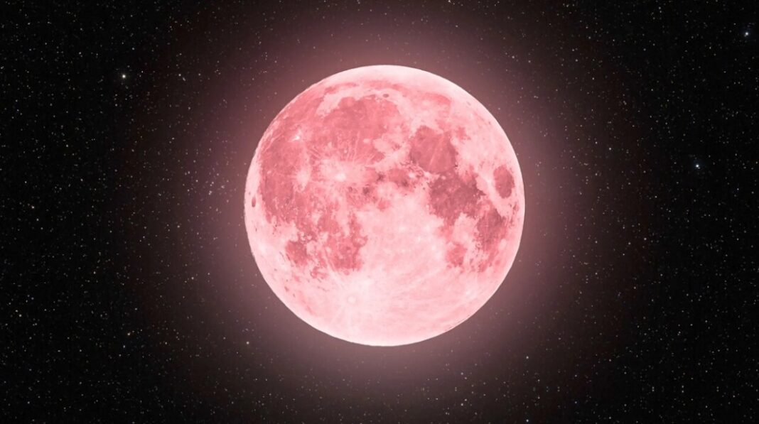 luna llena fresa Luna de Fresa