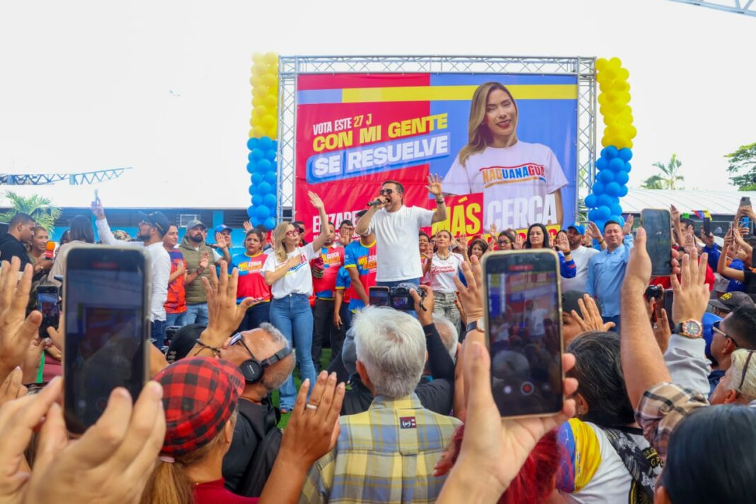 Lacava juramentó Comando de Campaña en Naguanagua