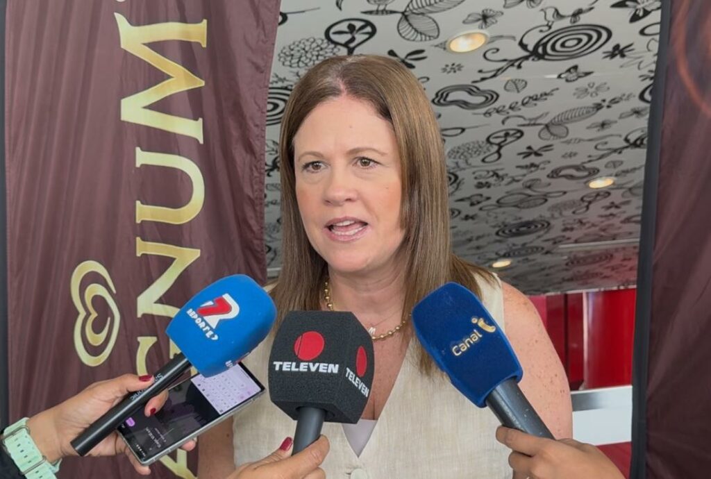 Gerente de Marketing Magnum Venezuela, Michele Bovy,