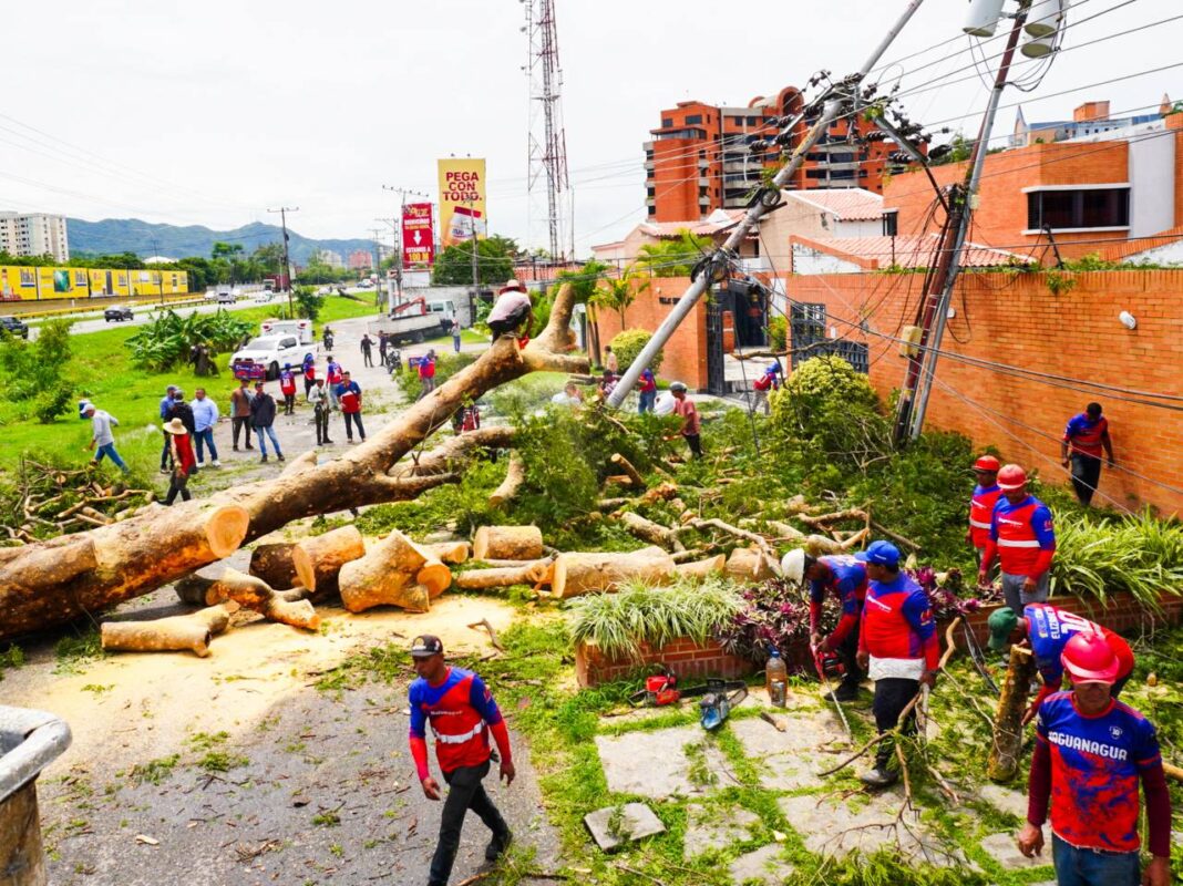Alcaldía de Naguanagua atiende afectaciones