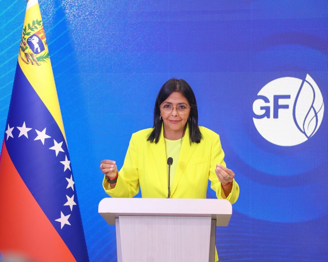 Delcy Rodríguez Venezuela Rusia energía