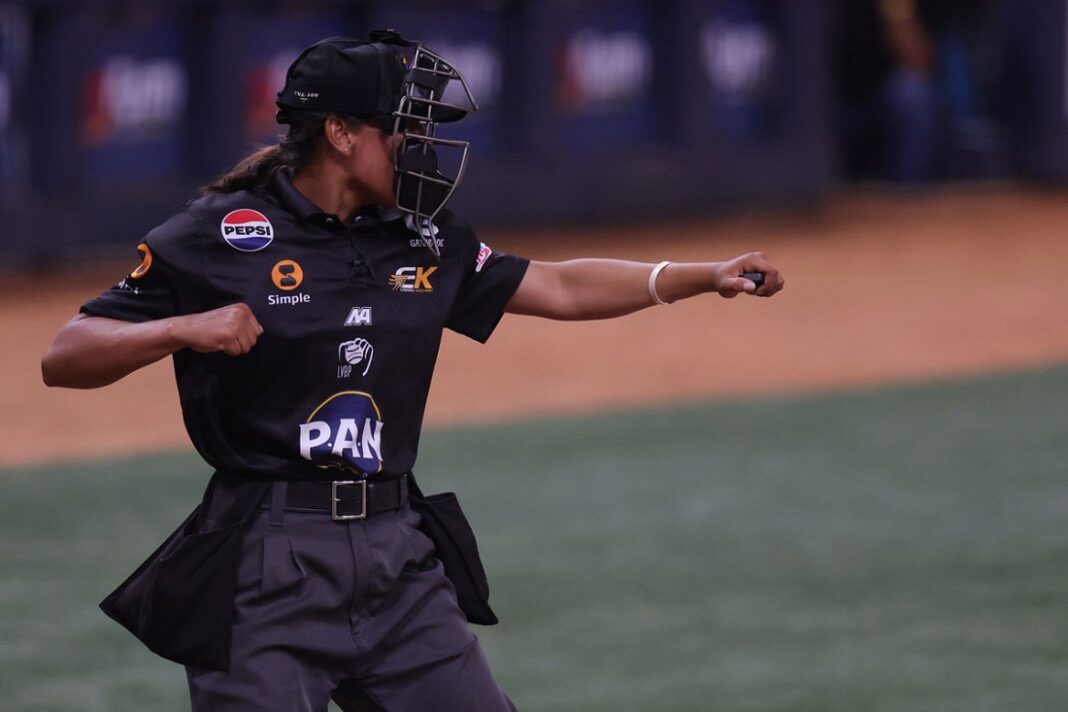 Wanda Rodríguez umpire LVBP