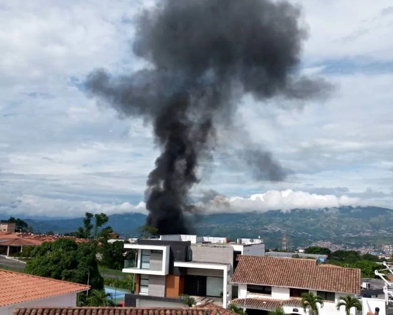 aeronave aeropuerto San Cristóbal