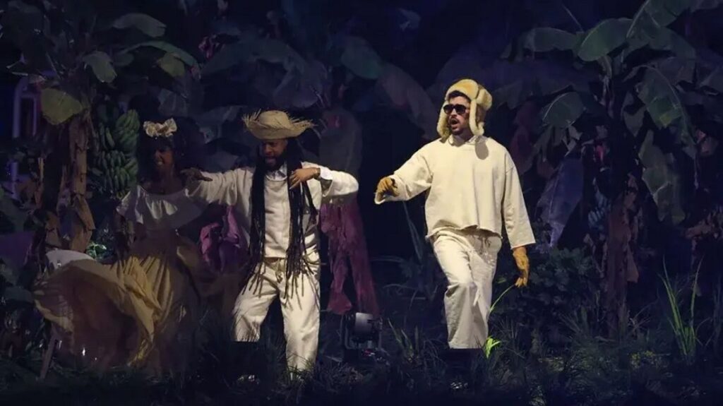 Carlos Santana Bad Bunny