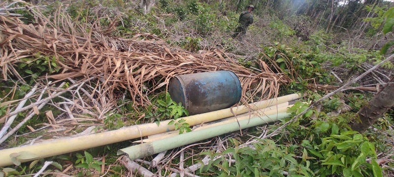 FANB campamento minería Amazonas