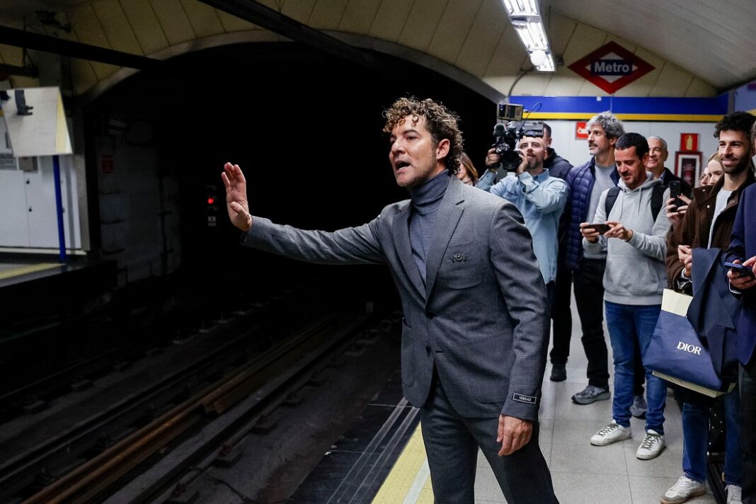 David Bisbal tren Navidad