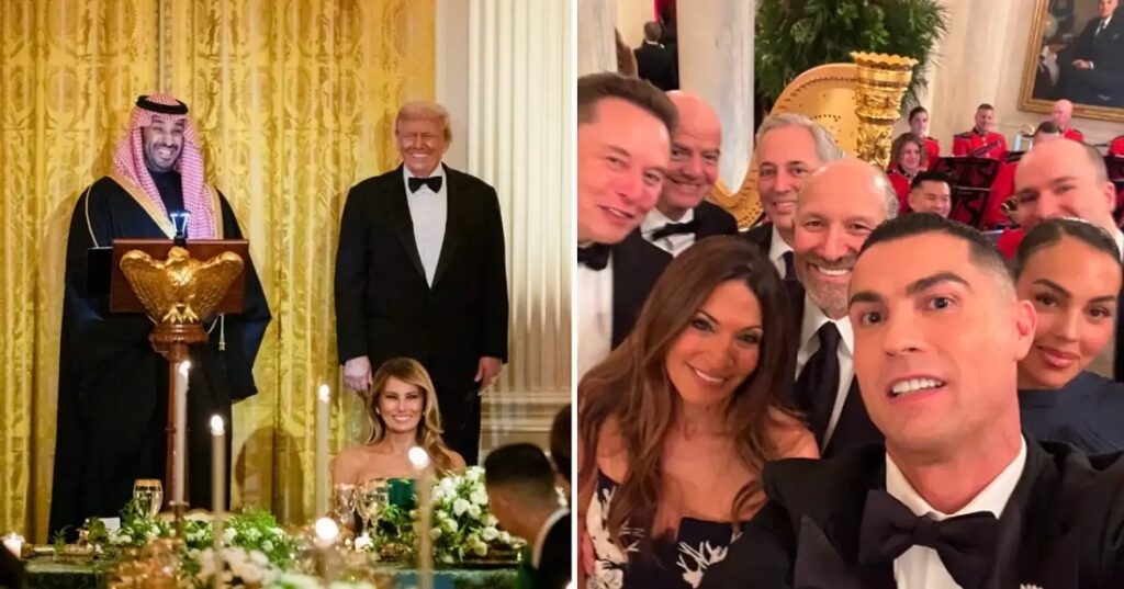 Trump Cristiano Ronaldo Casa Blanca