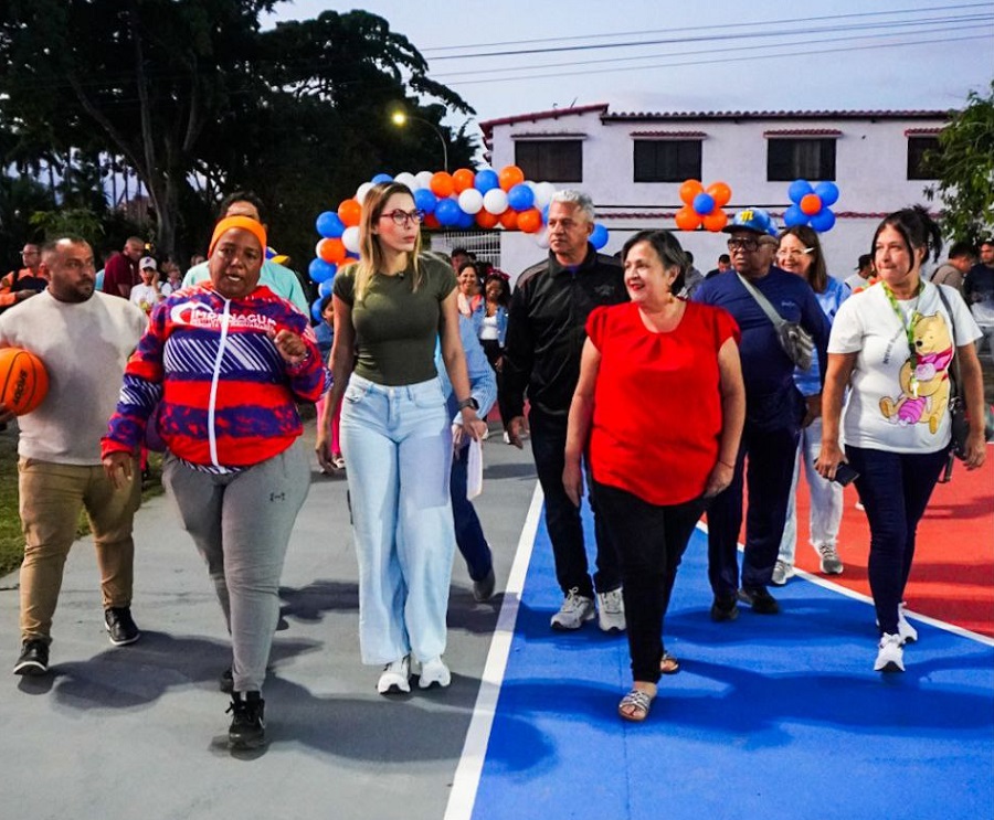 rehabilitada cancha deportiva Las Quintas II