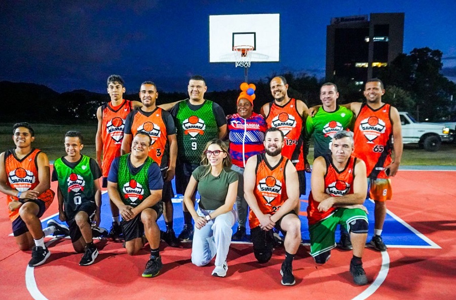 rehabilitada cancha deportiva Las Quintas II