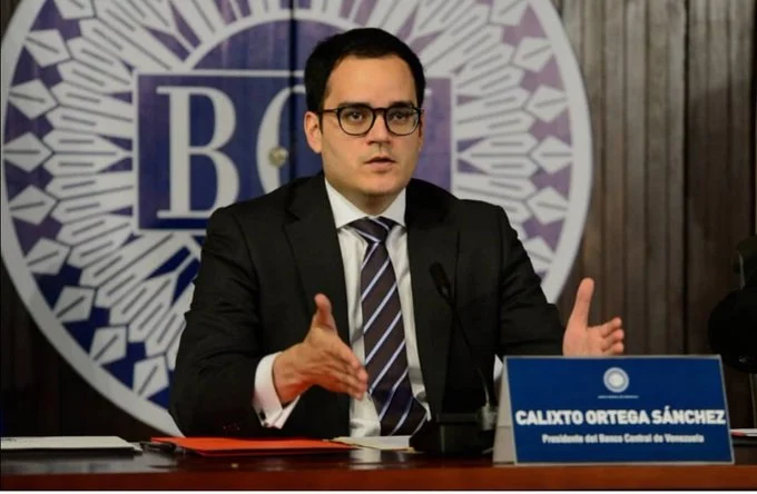 Calixto Ortega sanchez vicepresidente de economía