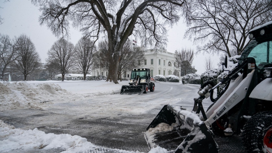 Tormenta invernal en EE.UU.