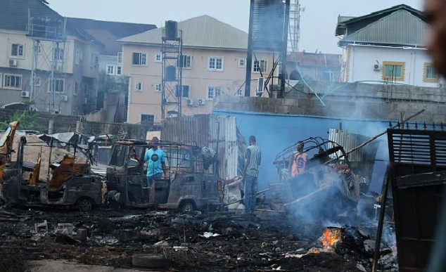 Ataque de la aviación nigeria