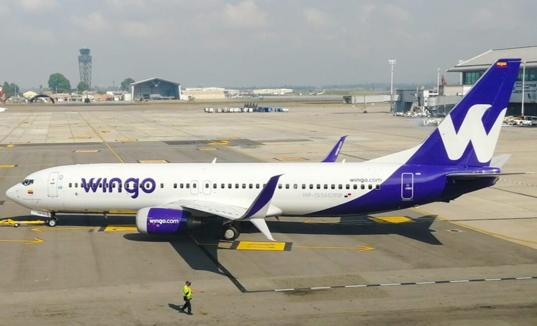 Wingo ruta Valencia y Bogotá