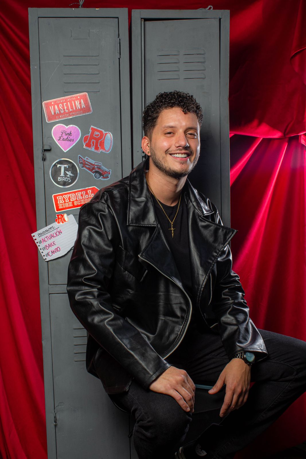 José David Heredia elenco de Vaselina