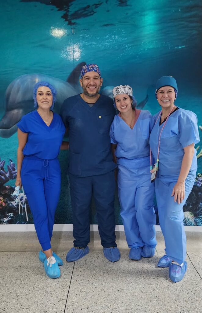 primera cirugía con HIPEC paciente pediátrica