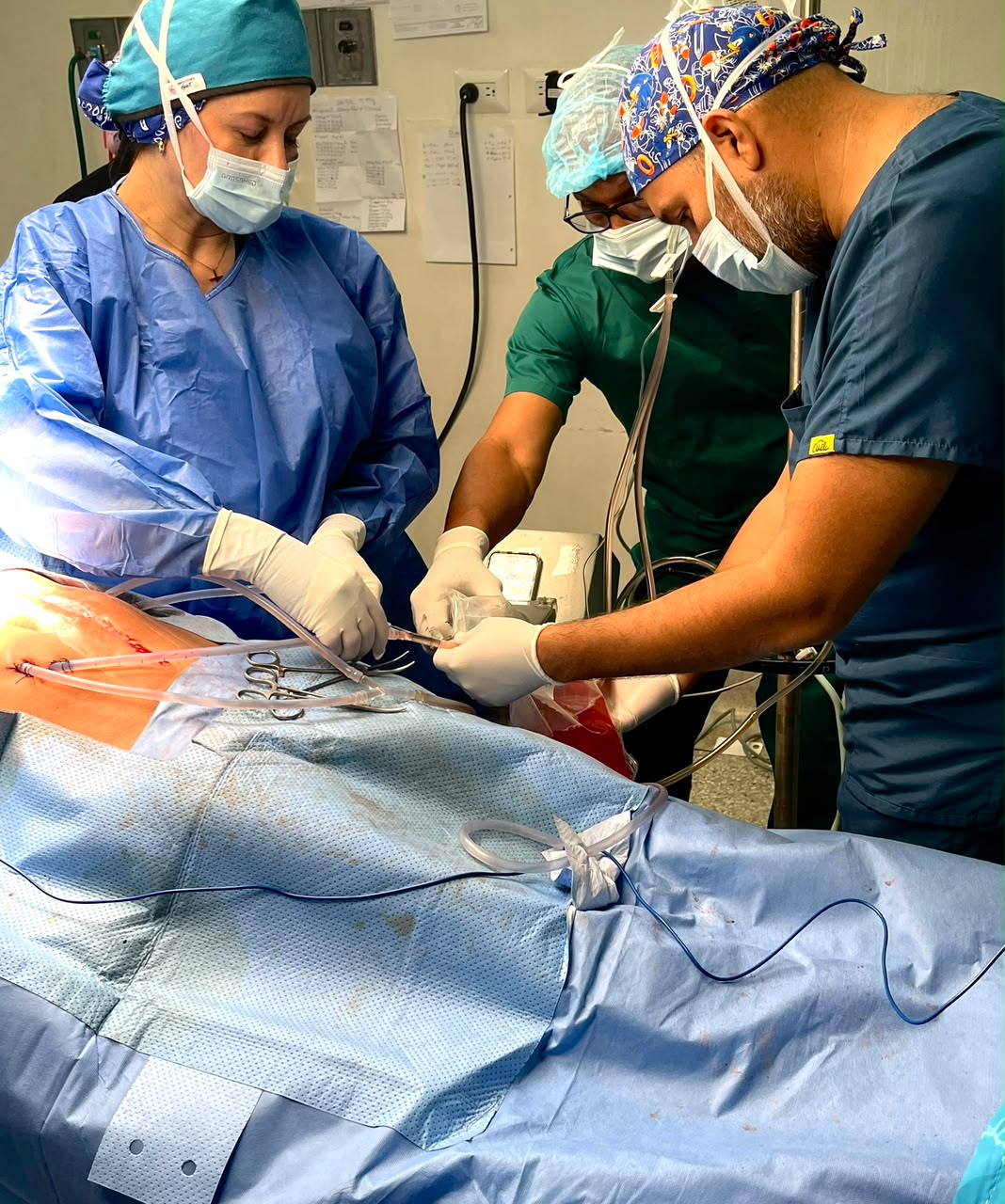primera cirugía con HIPEC paciente pediátrica