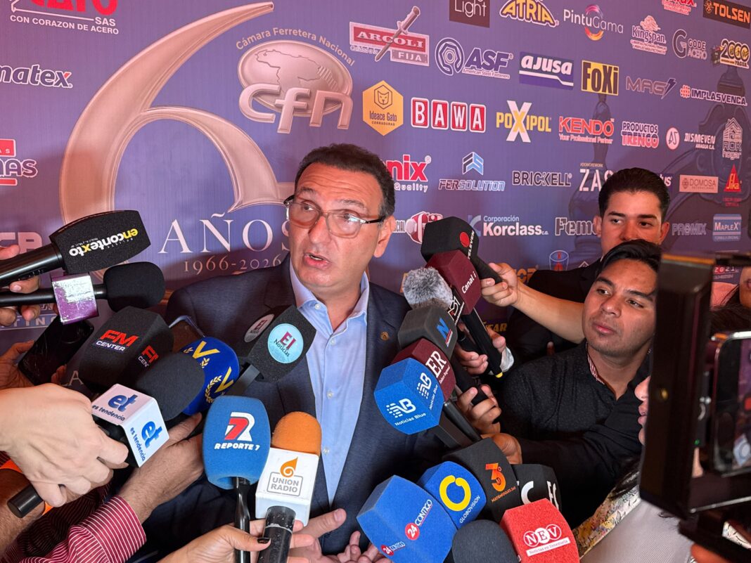 presidente de la Cámara Ferretera Nacional, Bruno Saglimbeni
