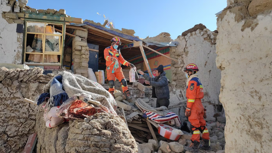 Terremoto en Tíbet China